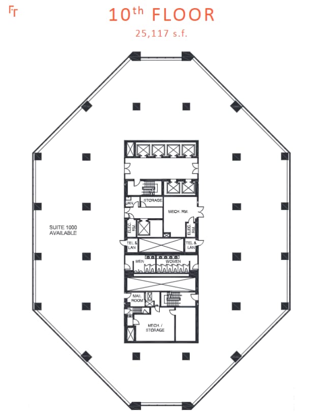 411 1st St SE, Calgary, AB à louer Plan d’étage- Image 1 de 1