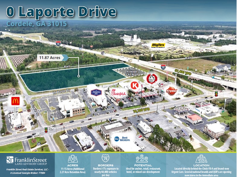 0 Laporte Dr, Cordele, GA for sale - Building Photo - Image 1 of 9