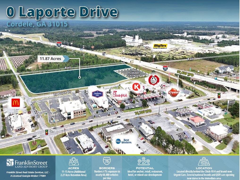 0 Laporte Dr, Cordele, GA à vendre Photo du bâtiment- Image 1 de 10