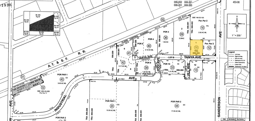 3506-3530 Tanya Ave, Hemet, CA à louer - Plan cadastral - Image 3 de 3