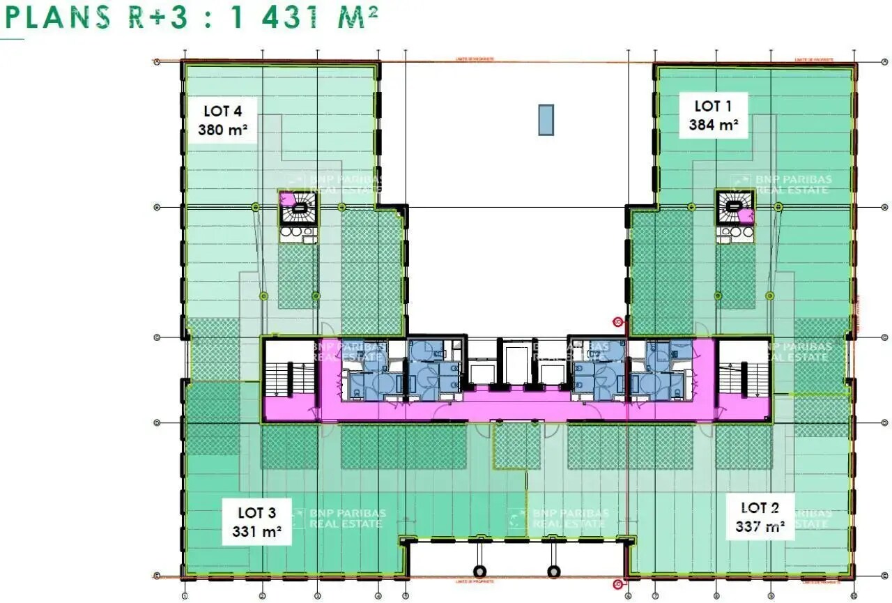 Office in Lyon for lease Floor Plan- Image 1 of 4