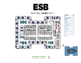 350 Fifth Ave, New York, NY for lease Floor Plan- Image 1 of 16