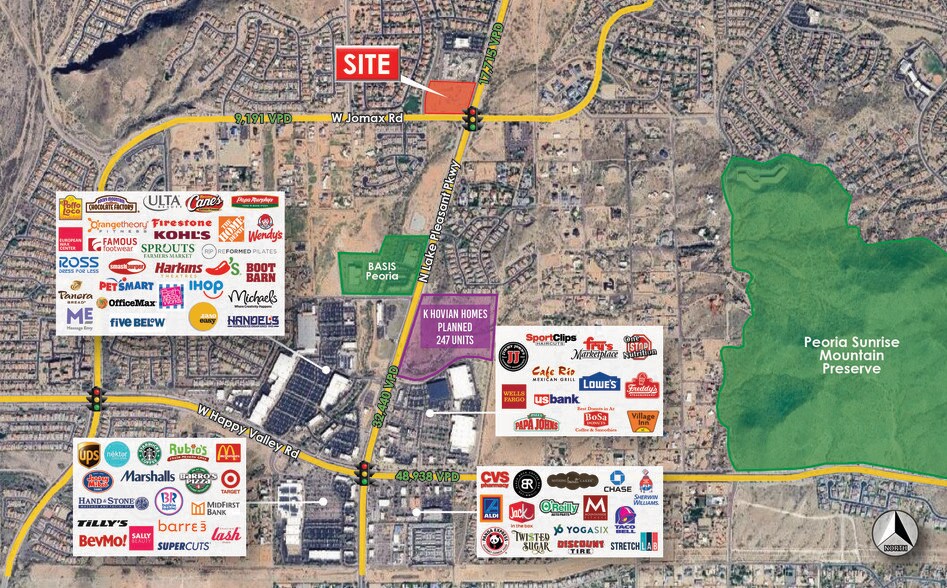 NWC Lake Pleasant & Jomax Rd, Peoria, AZ for lease - Building Photo - Image 2 of 2