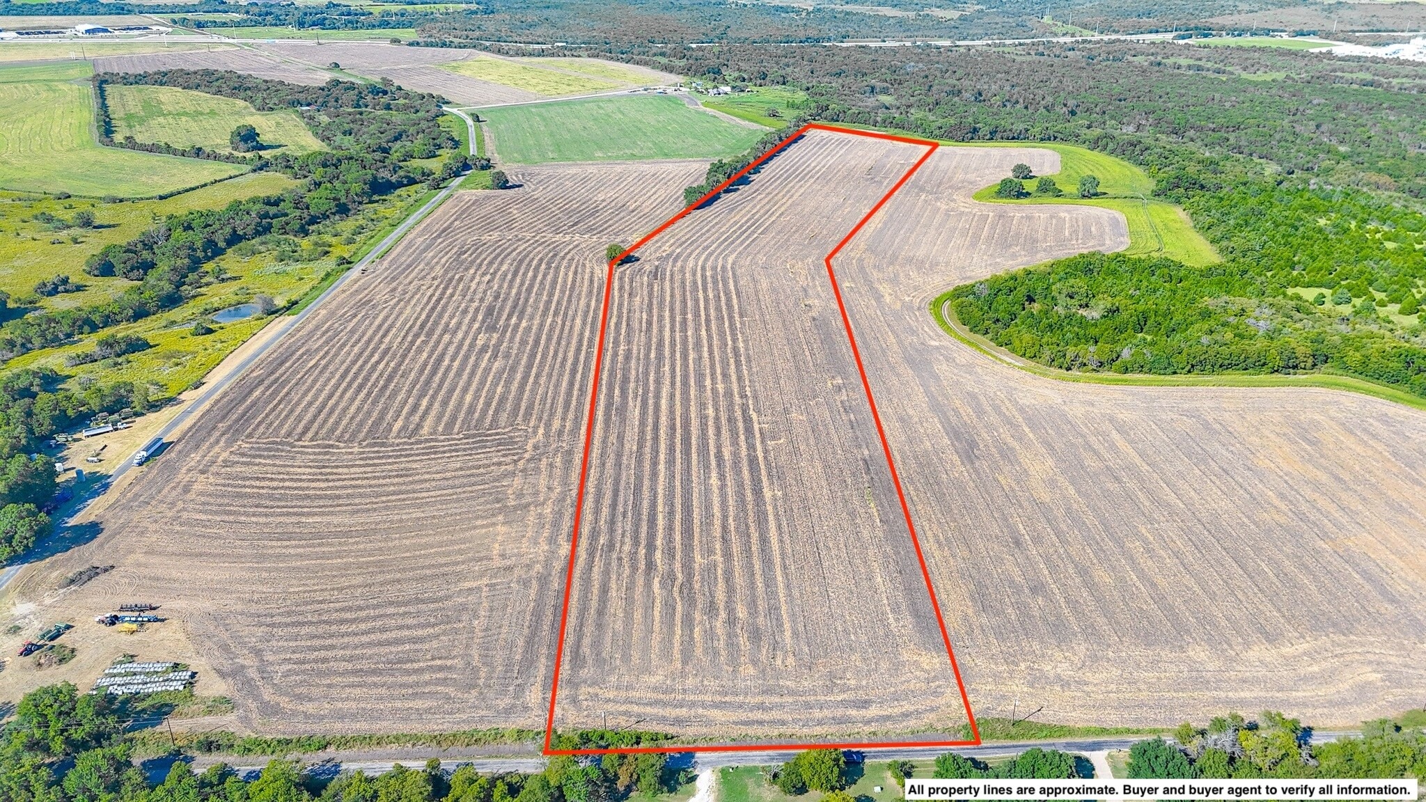 TBD Old Waxahachie rd, Ennis, TX for sale Aerial- Image 1 of 9