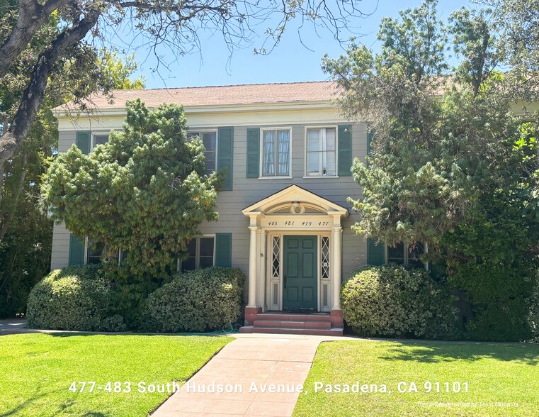 477 S Hudson Ave, Pasadena, CA for sale - Building Photo - Image 2 of 6