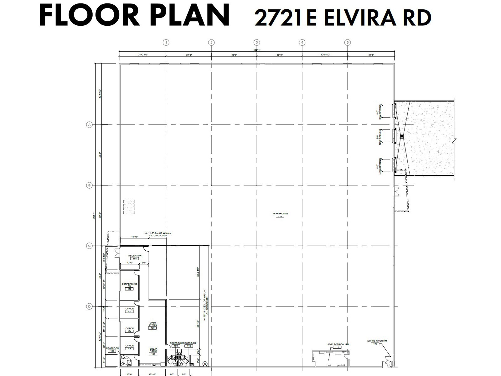 2701-2731 E Elvira Rd, Tucson, AZ for lease Interior Photo- Image 1 of 1