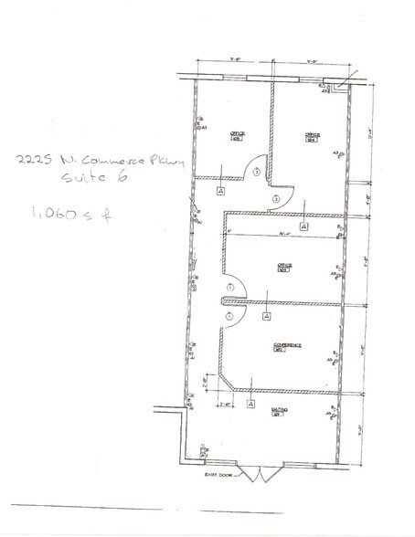 2201-2225 N Commerce Pky, Weston, FL à louer - Photo du bâtiment - Image 2 de 9