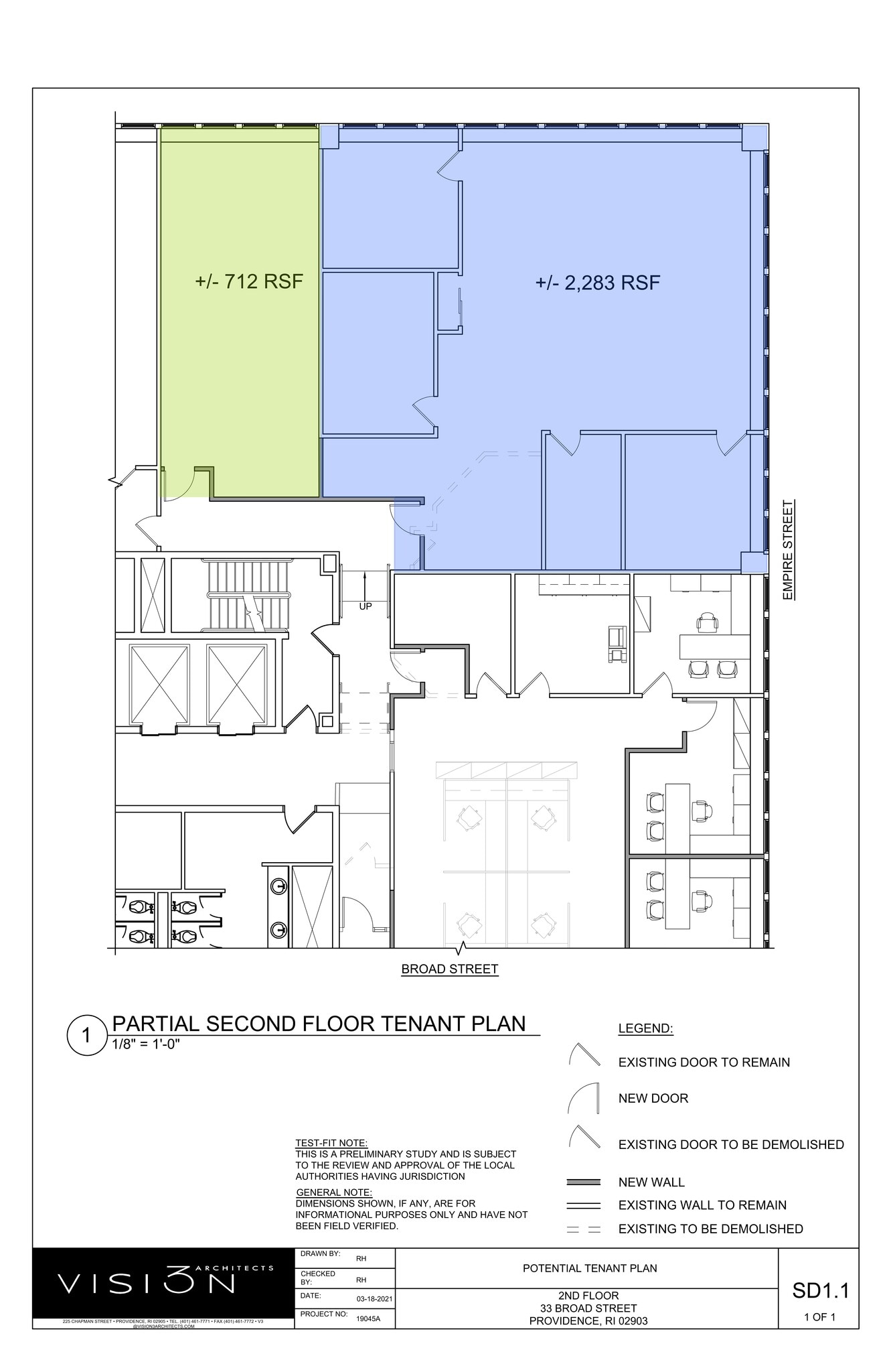 33 Broad St, Providence, RI à louer Plan de site- Image 1 de 1