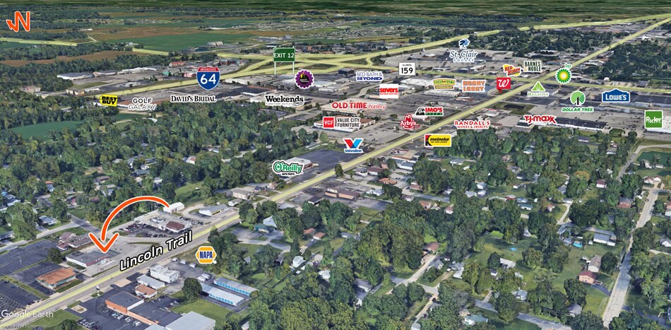 10425 Lincoln Trl, Fairview Heights, IL for sale - Building Photo - Image 2 of 3