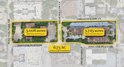 4550 Post Oak Place Dr, Houston, TX - AERIAL map view - Image1