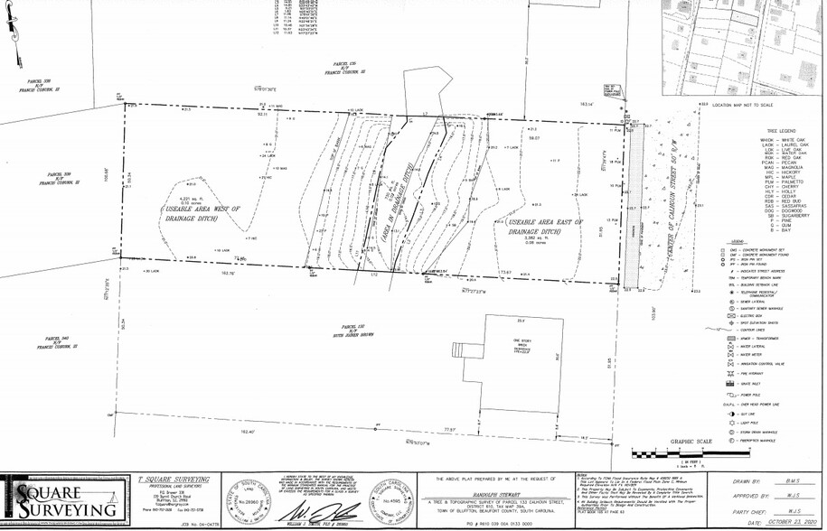 6 Calhoun St, Bluffton, SC à vendre - Plan de site - Image 3 de 13