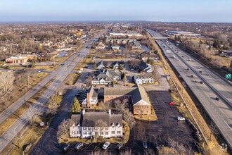 10144 N Port Washington Rd, Mequon, WI - Aerial  map view
