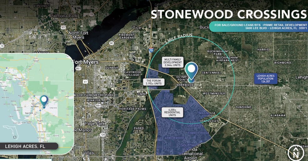 5600 Lee blvd, Lehigh Acres, FL à louer - Photo du bâtiment - Image 2 de 4