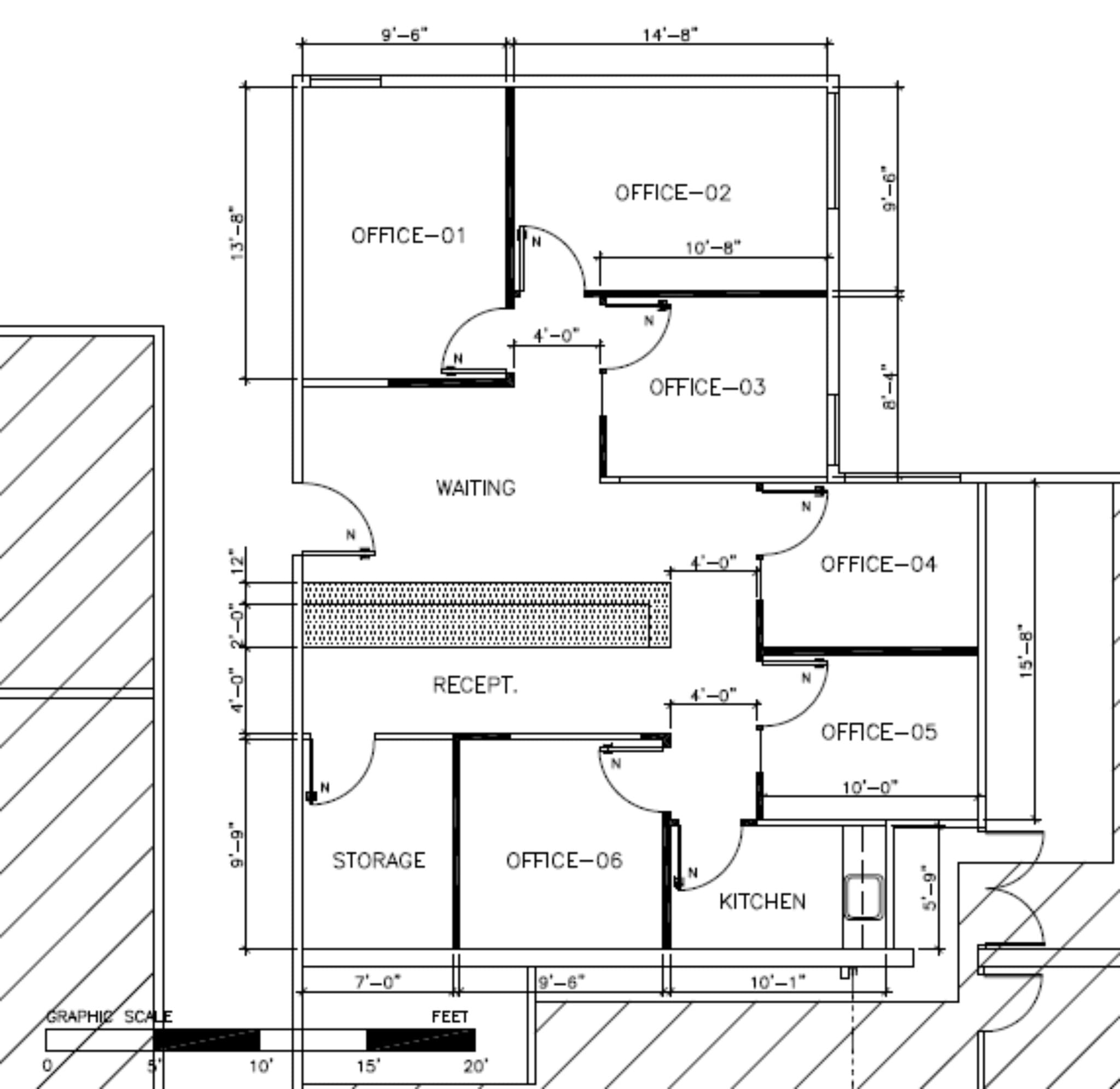 2001 S Barrington Ave, Los Angeles, CA for lease Site Plan- Image 1 of 1