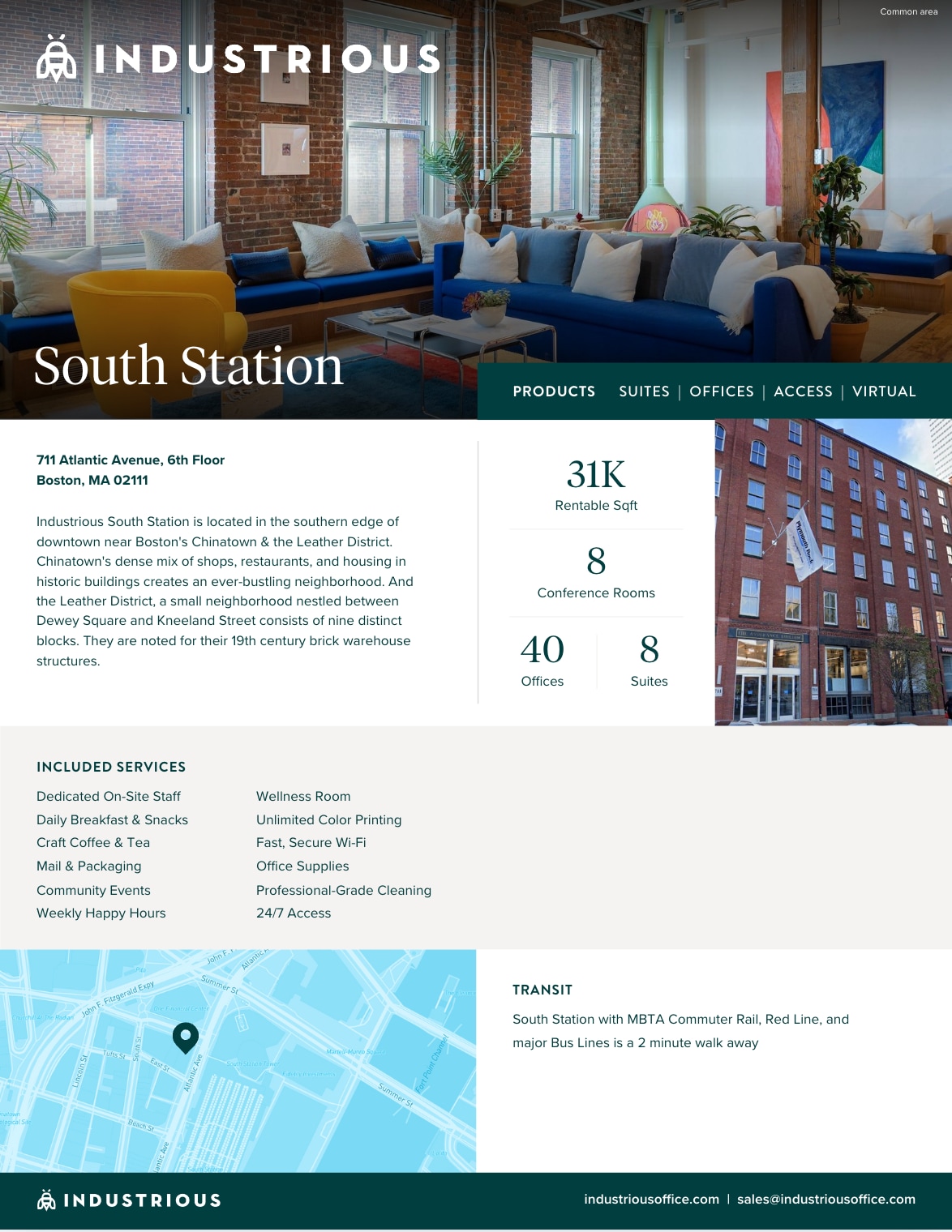 711 Atlantic Ave, Boston, MA à louer Photo du bâtiment- Image 1 de 7