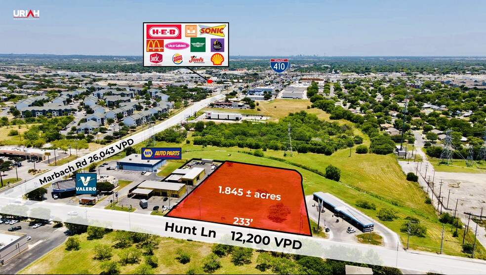 1814 Hunt Ln, San Antonio, TX à vendre - Photo du bâtiment - Image 2 de 4