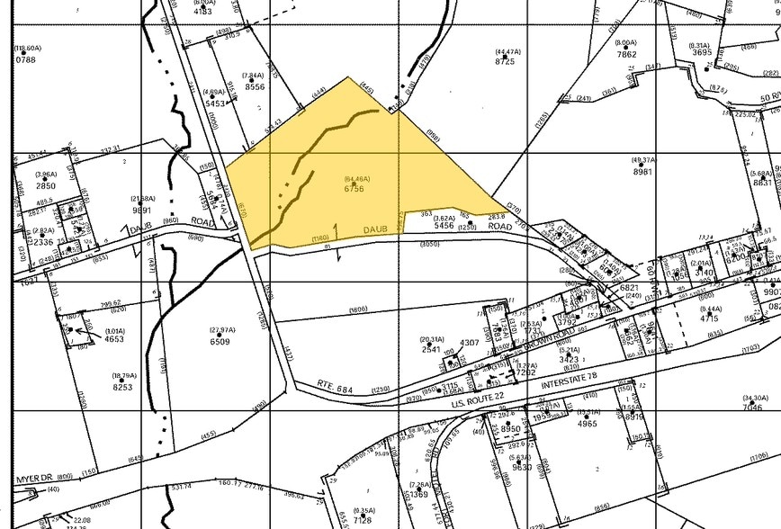 81 Daub Rd, Myerstown, PA for sale - Plat Map - Image 3 of 3