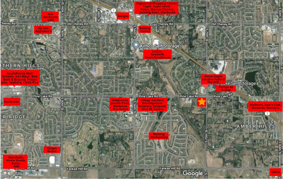 70th & Pine Lake Rd, Lincoln, NE for lease - Building Photo - Image 2 of 8