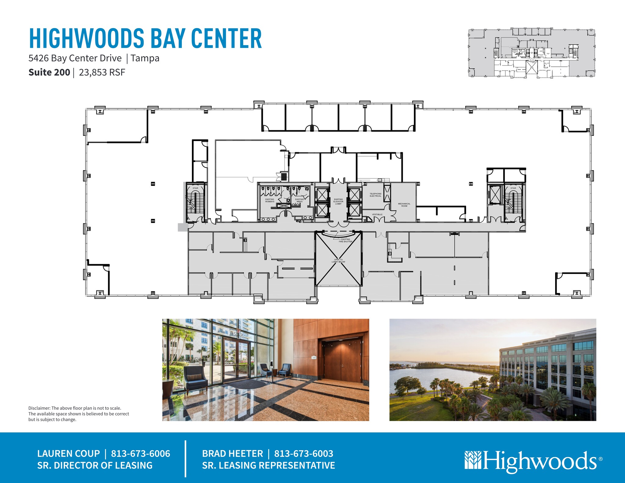 5426 Bay Center Dr, Tampa, FL à louer Plan de site- Image 1 de 1