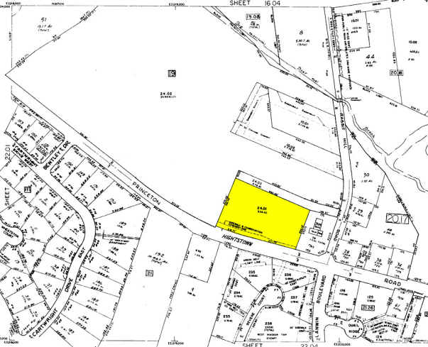 1 Kinder Ct, West Windsor, NJ à vendre - Plan cadastral - Image 2 de 2