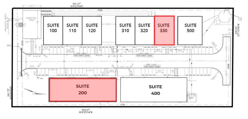 7 Applegate Cir, Round Rock, TX à louer - Plan de site - Image 2 de 3