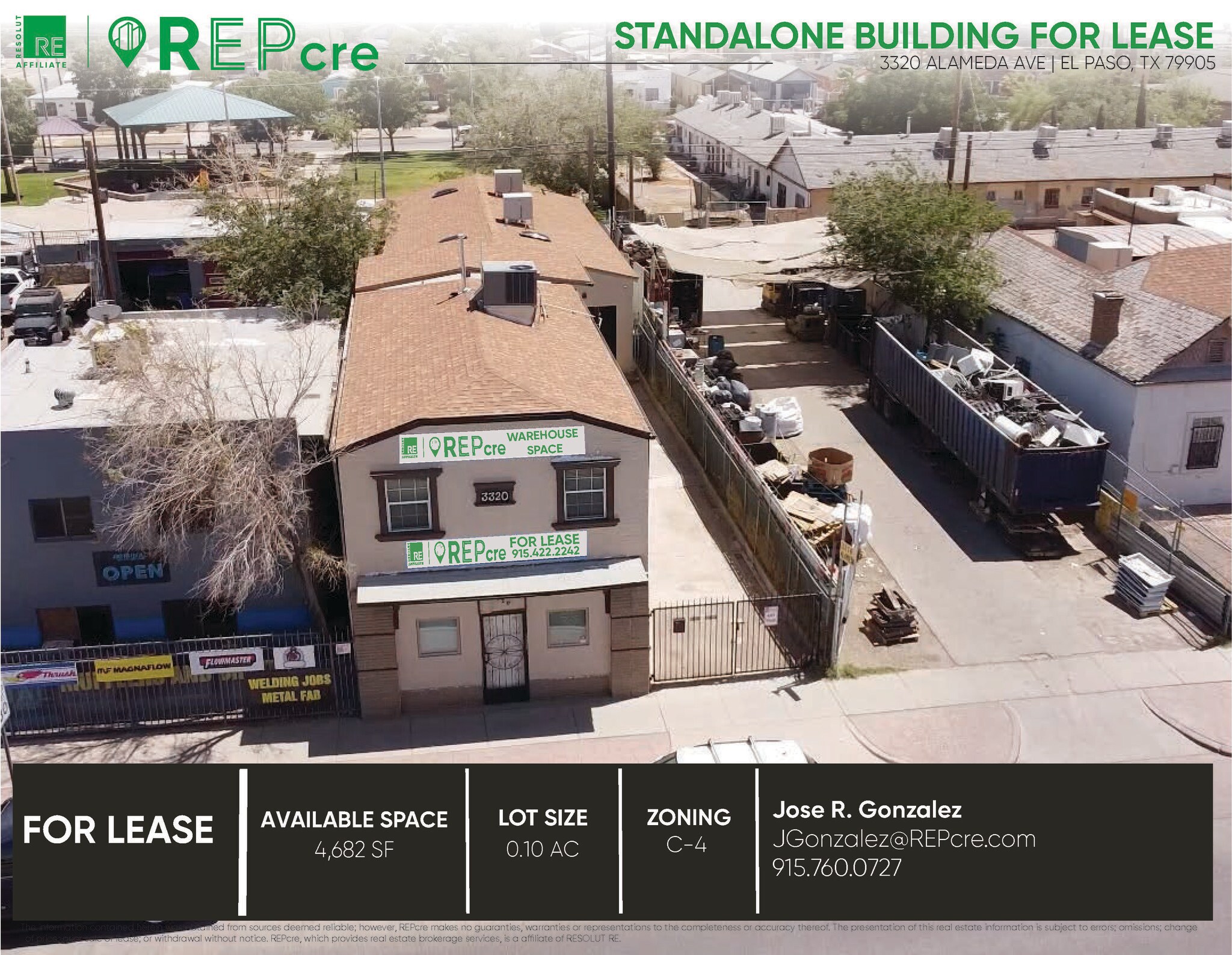 3320 Alameda Ave, El Paso, TX for lease Building Photo- Image 1 of 1