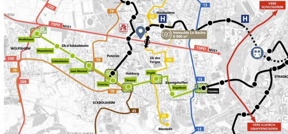 Office in Strasbourg for sale - Building Photo - Image 2 of 3