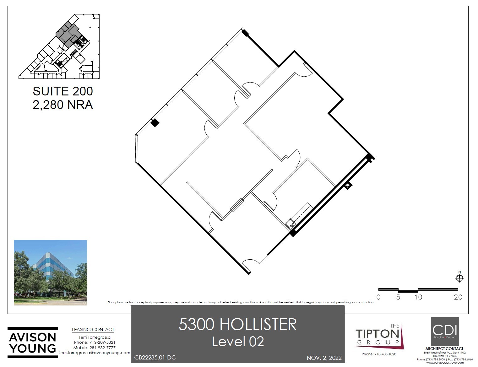 5300 Hollister Rd, Houston, TX for lease Floor Plan- Image 1 of 1