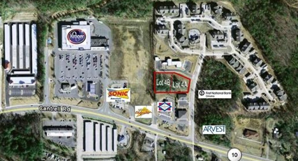 5320 Highland Dr, Little Rock, AR à louer - Aérien - Image 2 de 3