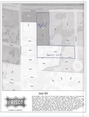 8783 Carroll Cir, Frisco, TX for sale Site Plan- Image 1 of 12