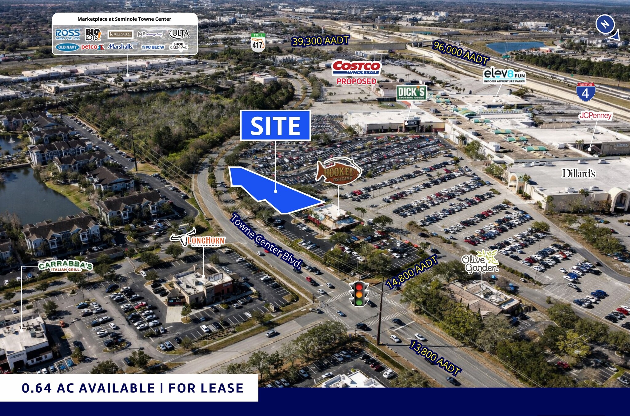 Towne Center Blvd, Sanford, FL for lease Site Plan- Image 1 of 4