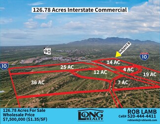 Plus de détails pour NEC I-10 & Highway 90, Benson, AZ - Terrain à vendre