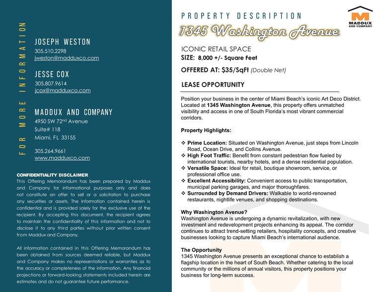 1337-1345 Washington Ave, Miami Beach, FL for lease - Building Photo - Image 3 of 7