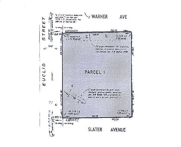 17150 Euclid St, Fountain Valley, CA à louer - Plan cadastral - Image 2 de 11