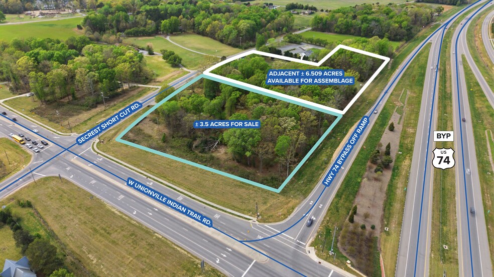 6208 Secrest Short Cut Rd, Indian Trail, NC à vendre - Photo du bâtiment - Image 2 de 6