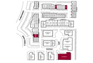 414-418 Borrego Ct, San Dimas, CA for lease Site Plan- Image 2 of 2