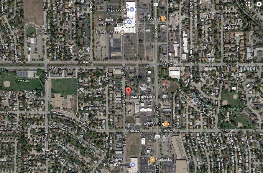 2030 Terry St, Longmont, CO à louer - Aérien - Image 2 de 2