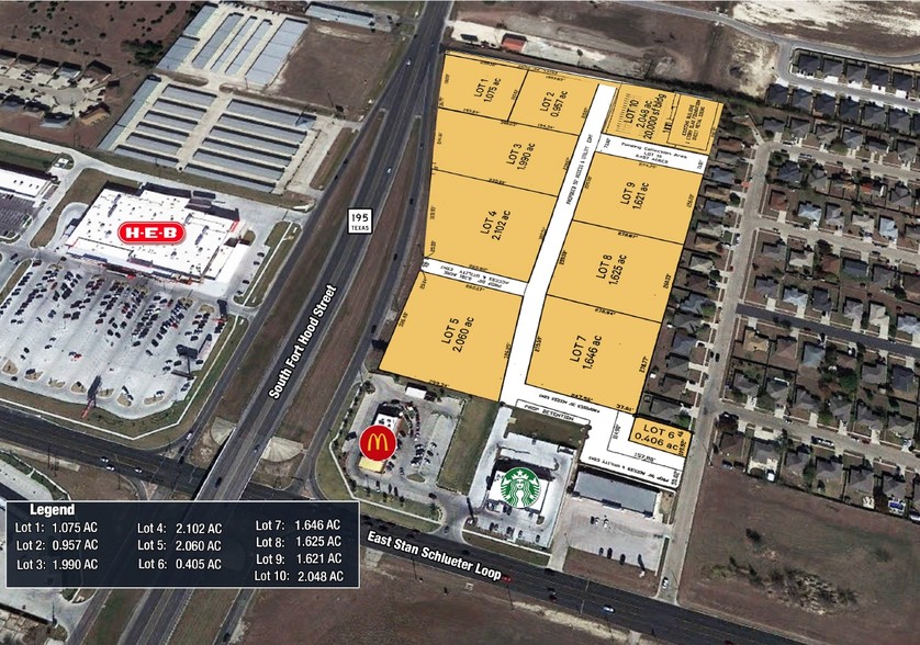 W STAN SCHLUETER Loop, Killeen, TX for sale - Site Plan - Image 2 of 11