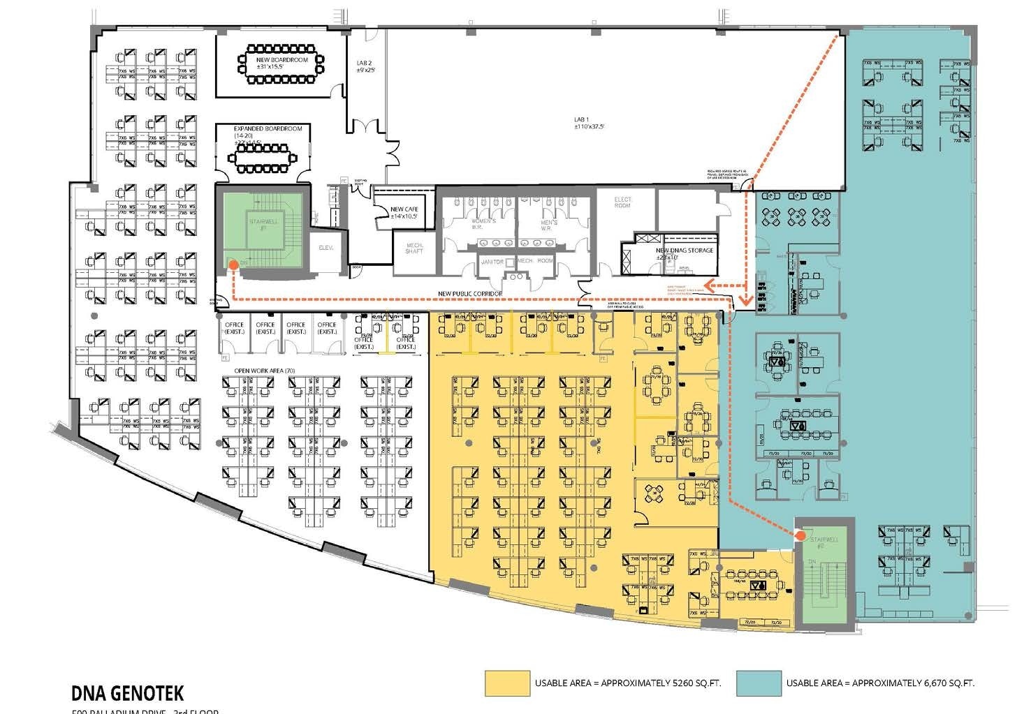 500 Palladium Dr, Ottawa, ON for lease Floor Plan- Image 1 of 2