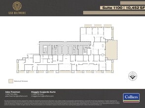 550 Biltmore Way, Coral Gables, FL for lease Floor Plan- Image 1 of 1