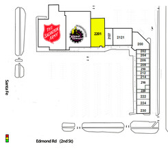 2205 W Edmond Rd, Edmond, OK à louer Plan de site- Image 2 de 2