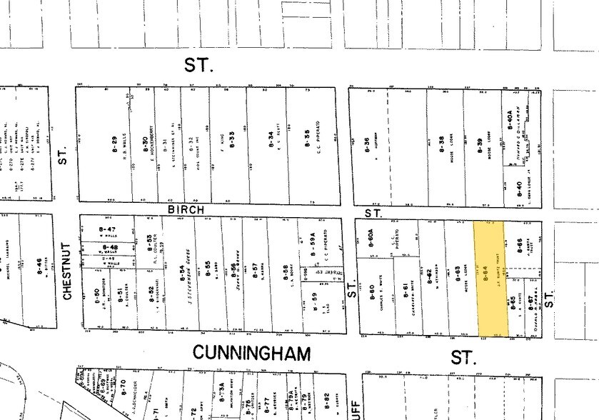 222 W Cunningham St, Butler, PA à louer - Plan cadastral - Image 3 de 5