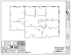 2000 N Loop Fwy W, Houston, TX à louer Plan d  tage- Image 1 de 1