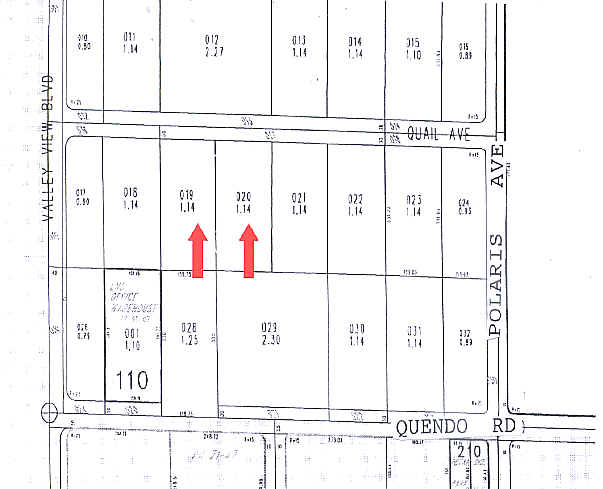 3655 W Quail Ave, Las Vegas, NV à louer - Plan cadastral - Image 2 de 5