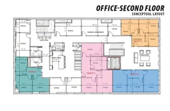 619 Main St, Caldwell, ID à louer Plan d’étage- Image 2 de 2