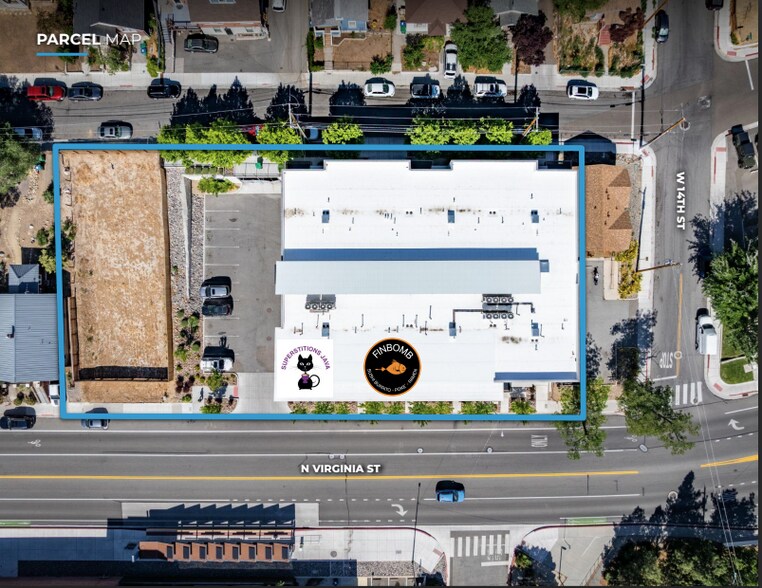 1385-1395 N Virginia St, Reno, NV à vendre - Photo du bâtiment - Image 3 de 14