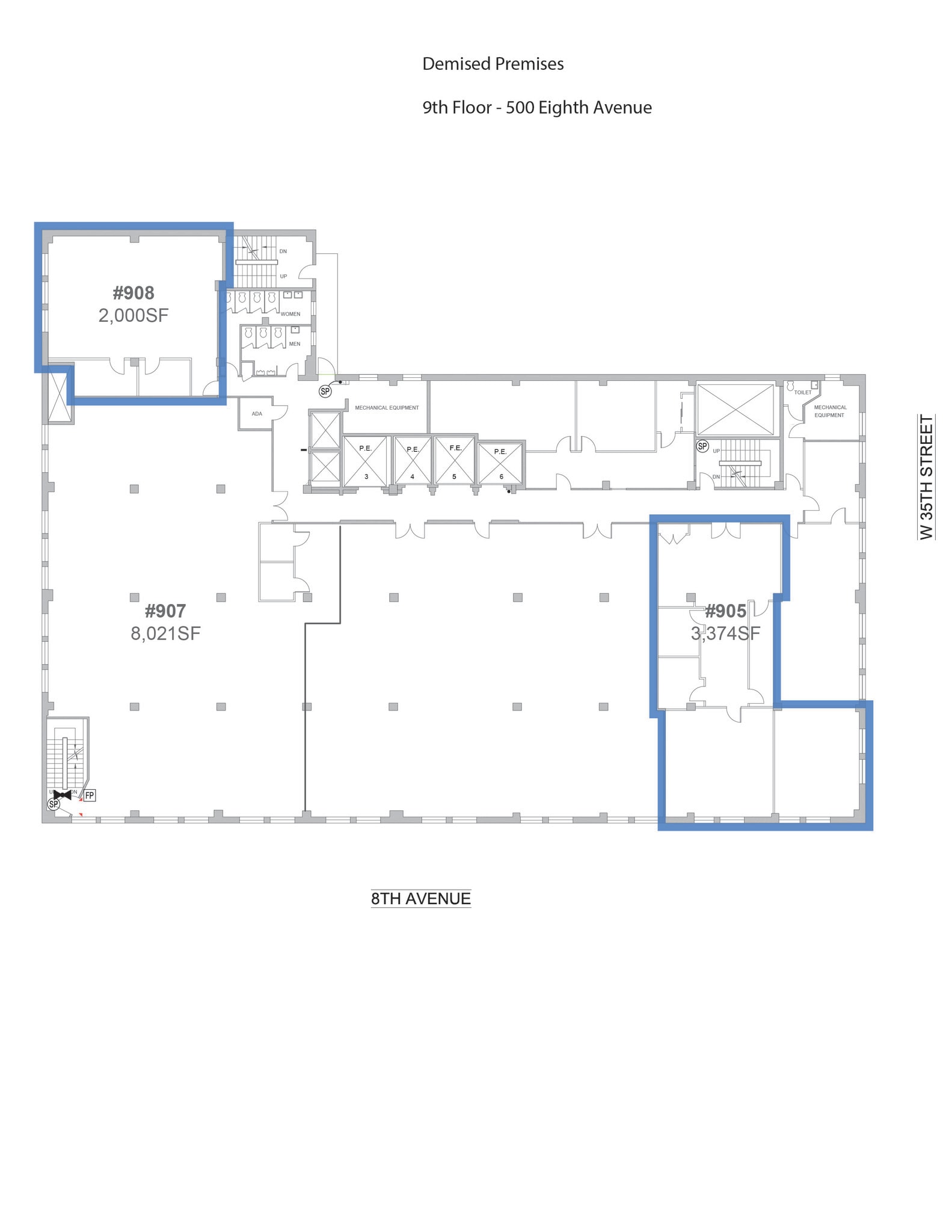 500 Eighth Ave, New York, NY à louer Photo intérieure- Image 1 de 3