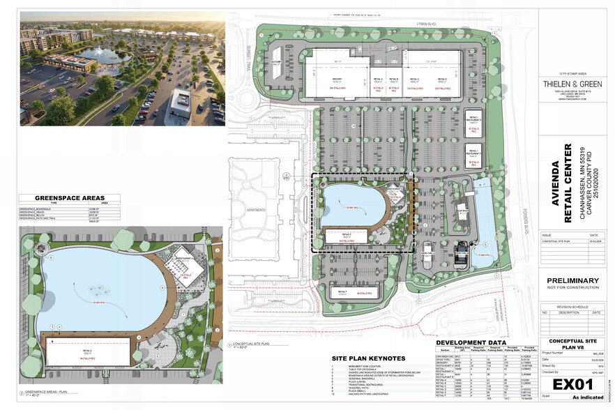 0 Powers Blvd, Chanhassen, MN à louer - Plan de site - Image 2 de 15