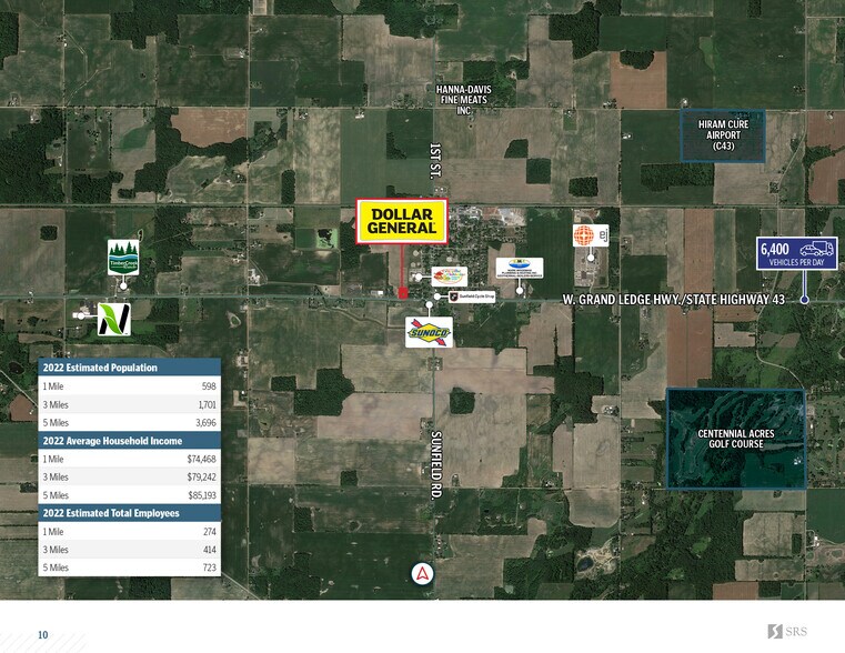 8200 Grand Ledge hwy, Sunfield, MI à vendre - Photo du bâtiment - Image 3 de 6