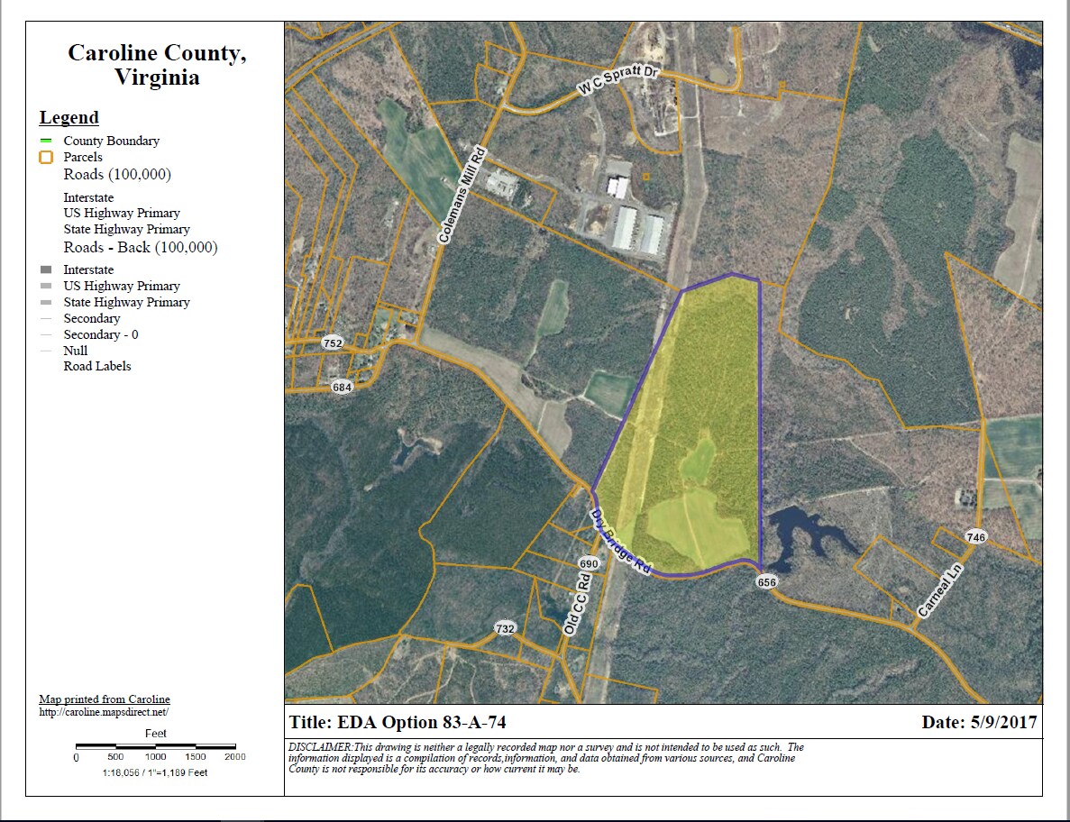 Interstate 95, Ruther Glen, VA for sale Primary Photo- Image 1 of 4